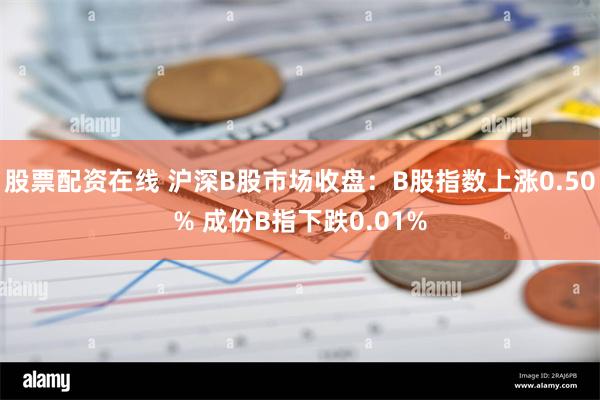 股票配资在线 沪深B股市场收盘：B股指数上涨0.50% 成份B指下跌0.01%