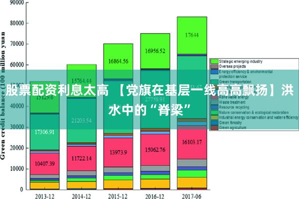 股票配资利息太高 【党旗在基层一线高高飘扬】洪水中的“脊梁”